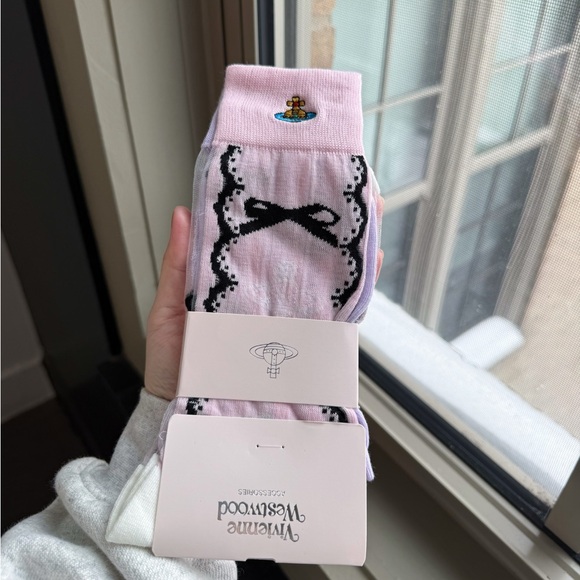 Accessories - Vivienne Westwood Crystal Glass Breathable Socks